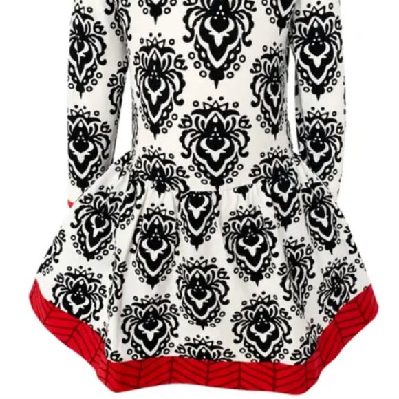Girls Boutique Damask Dress - Picture 3 of 4